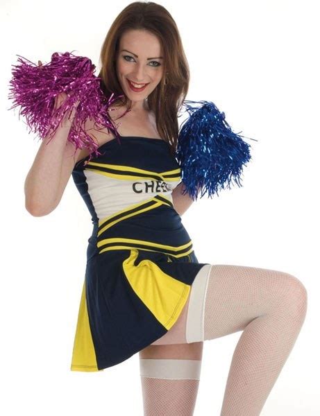 Cheerleader Wearing Pantyhose And Mascot Costume Hot Porno