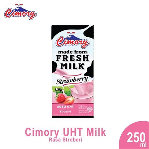 Jual Cimory UHT Milk Strawberry 250 Ml 1 Pc Di Lapak Tiramisusu Store