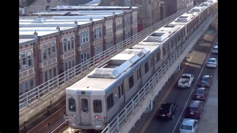 The Elevated Subway Market Frankford Line In Philadelphia Usa As
