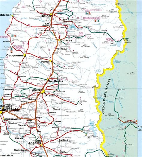 Talca personifies the chilean characteristics of being isolated, insular and very local. Mapa De Talca Chile