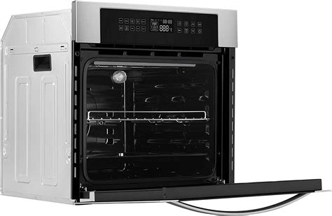 Empava 24 10 Cooking Functions W Rotisserie Electric Led Digital Display Wall Oven