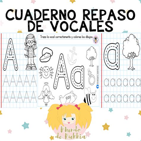 Cuadernillo Para Aprender Las Vocales Mundo De Rukkia Kulturaupice