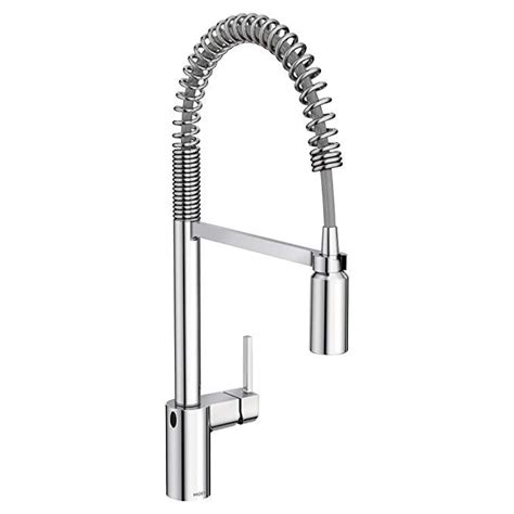 What is a touchless kitchen faucet? Moen 5923EWC Align Motionsense Wave Sensor Touchless One ...