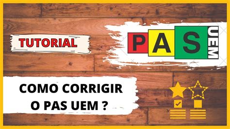 Pas Uem Menu Do Candidato