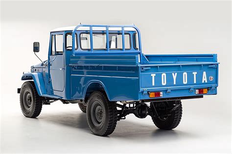 As of 2019, the sales of the land cruiser totalled more than 10 million units worldwide. Beautifully Restored Toyota Land Cruiser Pickup in Need of ...