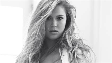 Ronda Rousey Goes Topless Shows Off Super Sexy Side For Buffalo Pro