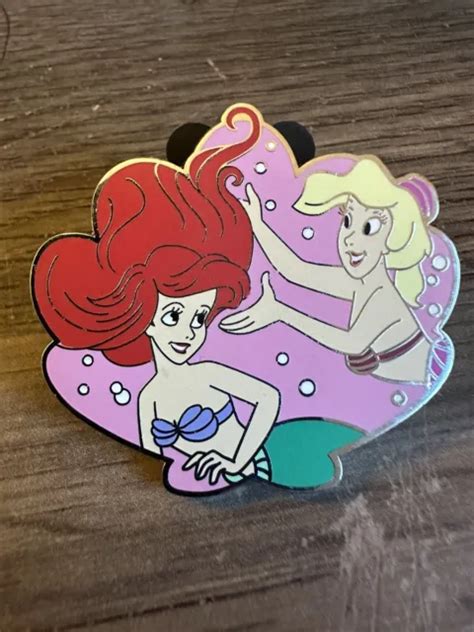 2023 disney parks the little mermaid mystery box pin ariel and arista only 5 00 picclick