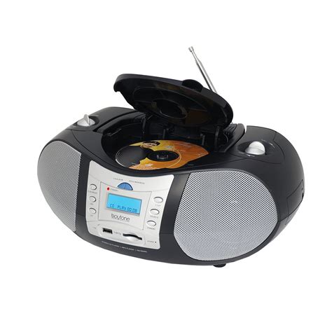 Boytone 97097166m Portable Music System With Cd Player And Usbsdmmc Slot