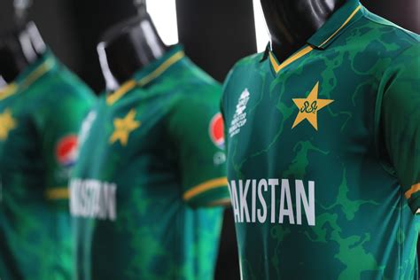 Pakistans Team T20worldcup Jersey Pics