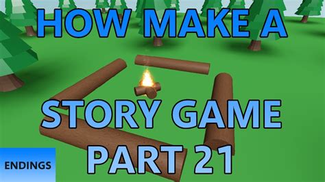 How To Make A Story Game In Roblox Studio Part 21 Youtube