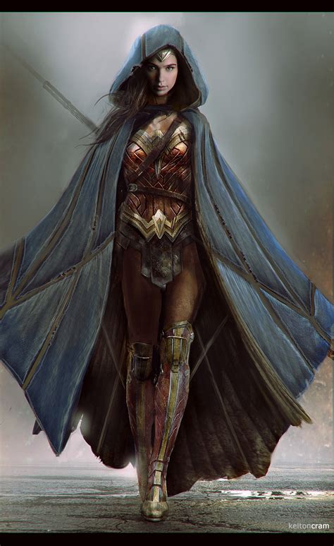 Artstation Wonder Woman Concept 1 Kelton Cram Wonder Woman Art