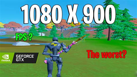 The Worst Stretched Resolution To Use In Fortnite Season 6 Gtx 1650
