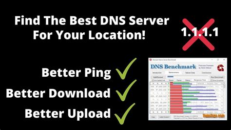 How To Find The BEST DNS Server For Your Location Better Ping YouTube