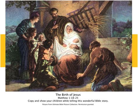 Birth Of Jesus 5 The Scripture Lady