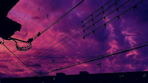 Purple Sky Sunset Br