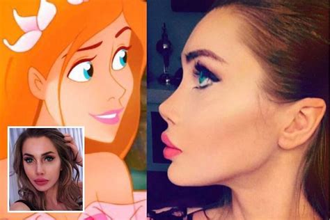 Disney Obsessed Model Pixee Fox Has Bizarre Nose And Ear Surgery As She