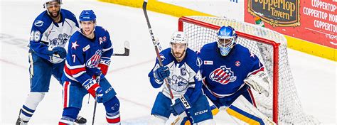 Amerks Hold Off Crunch For 4 3 Win Rochester Americans