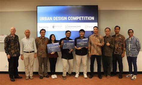 Sinar Mas Land Monash University Indonesia Gelar Urban Design