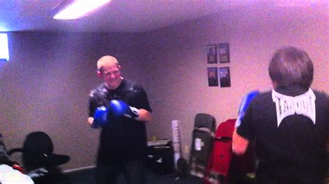 Basement Boxing Big Josh And Jones Youtube