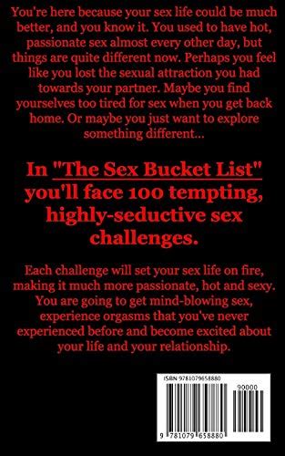 Sex Positions Bucket List For Couples 100 Hot Erotic And Mind Blowing Sex Challenges For Couples