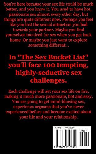 sex positions bucket list for couples 100 hot erotic and mind blowing sex challenges for couples