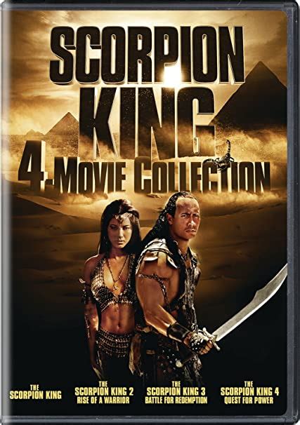 Scorpion King 4 Movie Collection Dvd Dwayne The Rock