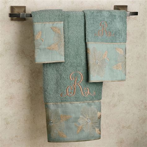 Flower Blossom Bath Towel Set Decorative Bath Towels Towel Set