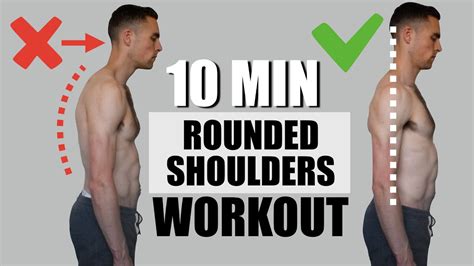 Fix Rounded Shoulders Fast 10 Min Home Workout Instant Back And Neck