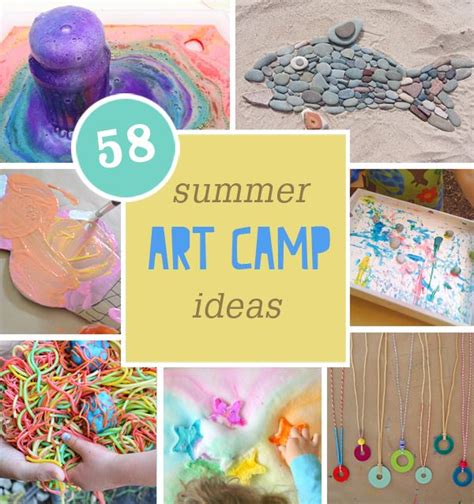 58 Summer Art Camp Ideas Summer Camp Crafts Summer Camp