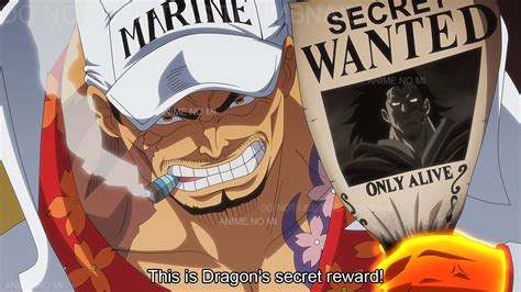 Akainu Reveals Why Dragon Doesn T Have A Bounty One Piece YouTube