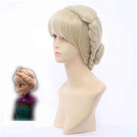 Disney Frozen Elsa Coronation Fashion Styled Cosplay Wig Hand Made Cos