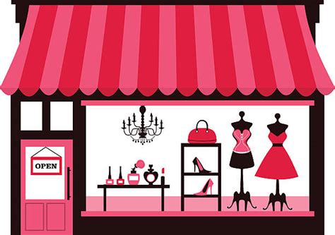Store Window Illustrations Royalty Free Vector Graphics And Clip Art