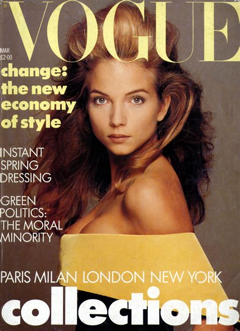 Rachel Williams By David Bailey Uk Vogue March 1988