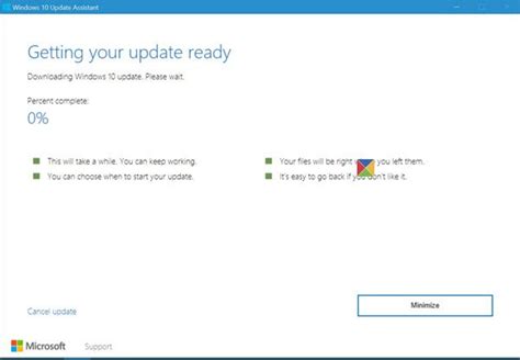 Download Windows 10 Update Assistant Dastenglish