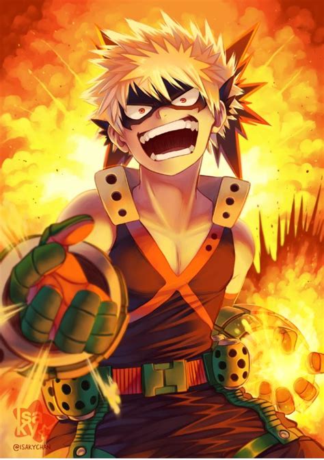 Art pieces of bakugou katsuki. Pin su My Hero Academia