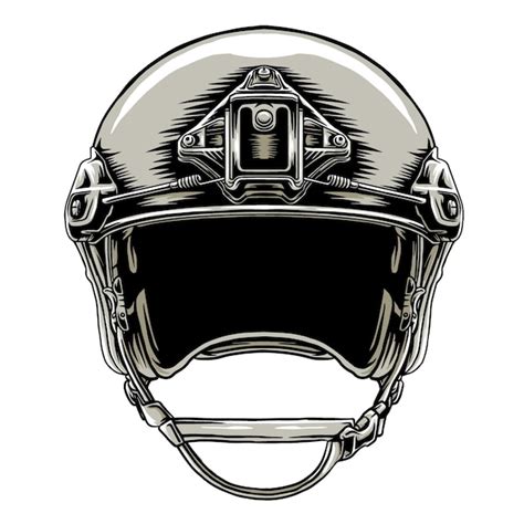 Premium Vector Design Tactical Helmet Military
