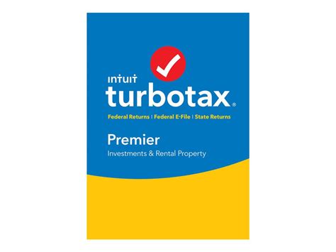 Intuit Turbotax Premier2014 Federal And State Returns Investment And Rental