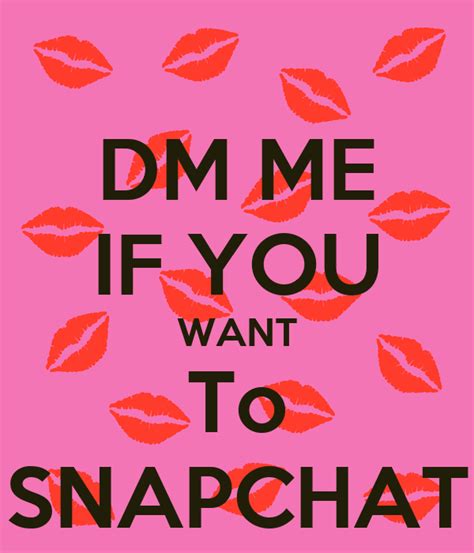Dm Me If You Want To Snapchat Keep Calm And Carry On Image Generator