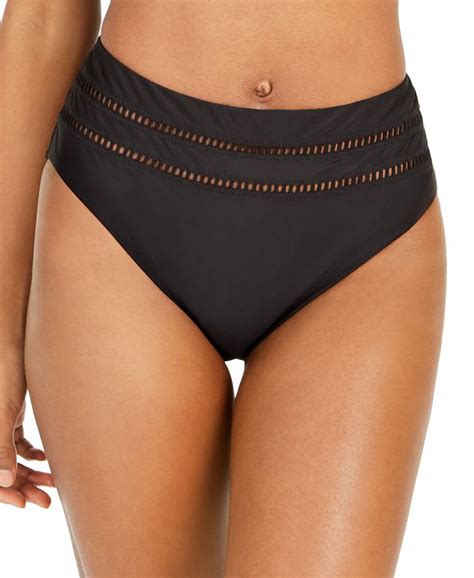 bar iii high waist bikini bottoms created for macy s and reviews swimsuits and cover ups women