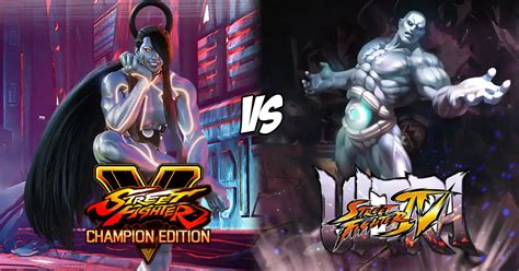 Street Fighter 5 Seth Vs Street Fighter 4 Seth Fan Puts These Two Versions Of Seth Against One
