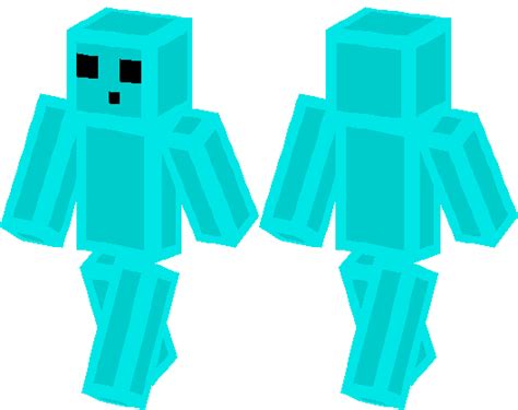 Blue Slime Man Minecraft Skin Minecraft Hub