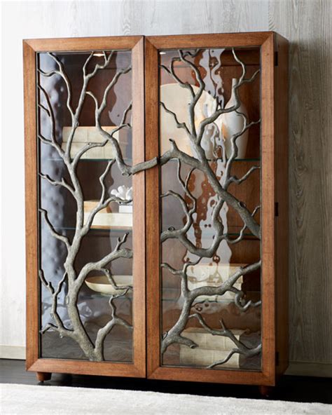 Tree Branch Display Cabinet