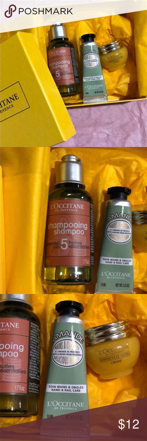 I wanted to do a quick review. ☀️NWT L'Occitane Hair & Body Care Deluxe Size Trio | Body ...