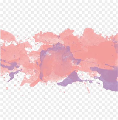 Ink Paint Splash K Pastel Watercolor Splash Png Image With