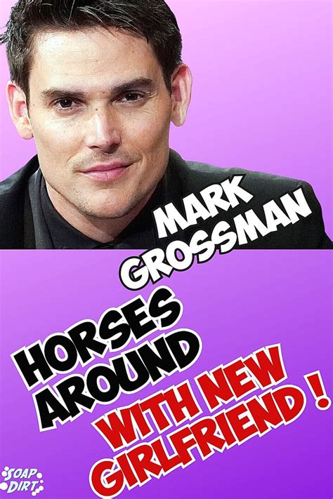 Young And The Restless Star Mark Grossman Horses Around With His New