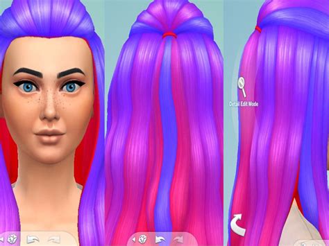 The Sims Resource Unicorn Hair Female