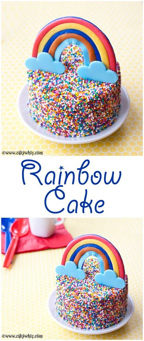Rainbow And Sprinkle Cake Cakewhiz Rainbow Sprinkle Cakes Sprinkle