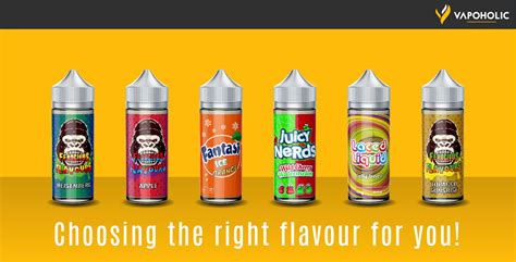 Choosing The Best E Liquid Flavours To Suit Your Lifestyle Vapoholic
