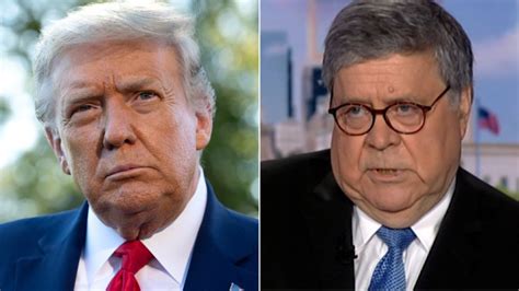 ‘he Is Not A Victim Here Bill Barr Rebuts Trumps Claims About Doj