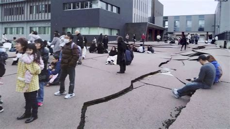 Japan Earthquake Thousands Told To Take Shelter After Major Quake